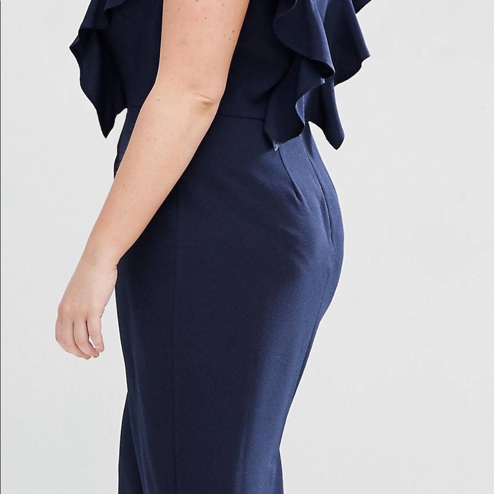 Chic blue dress